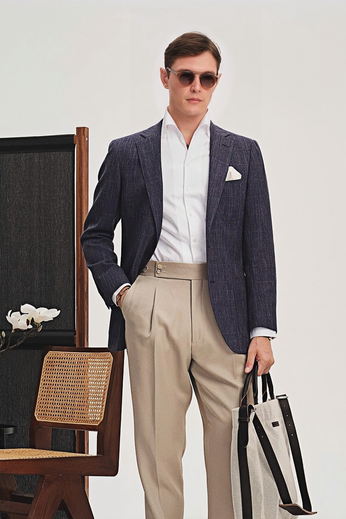 Tristan blue blazer
