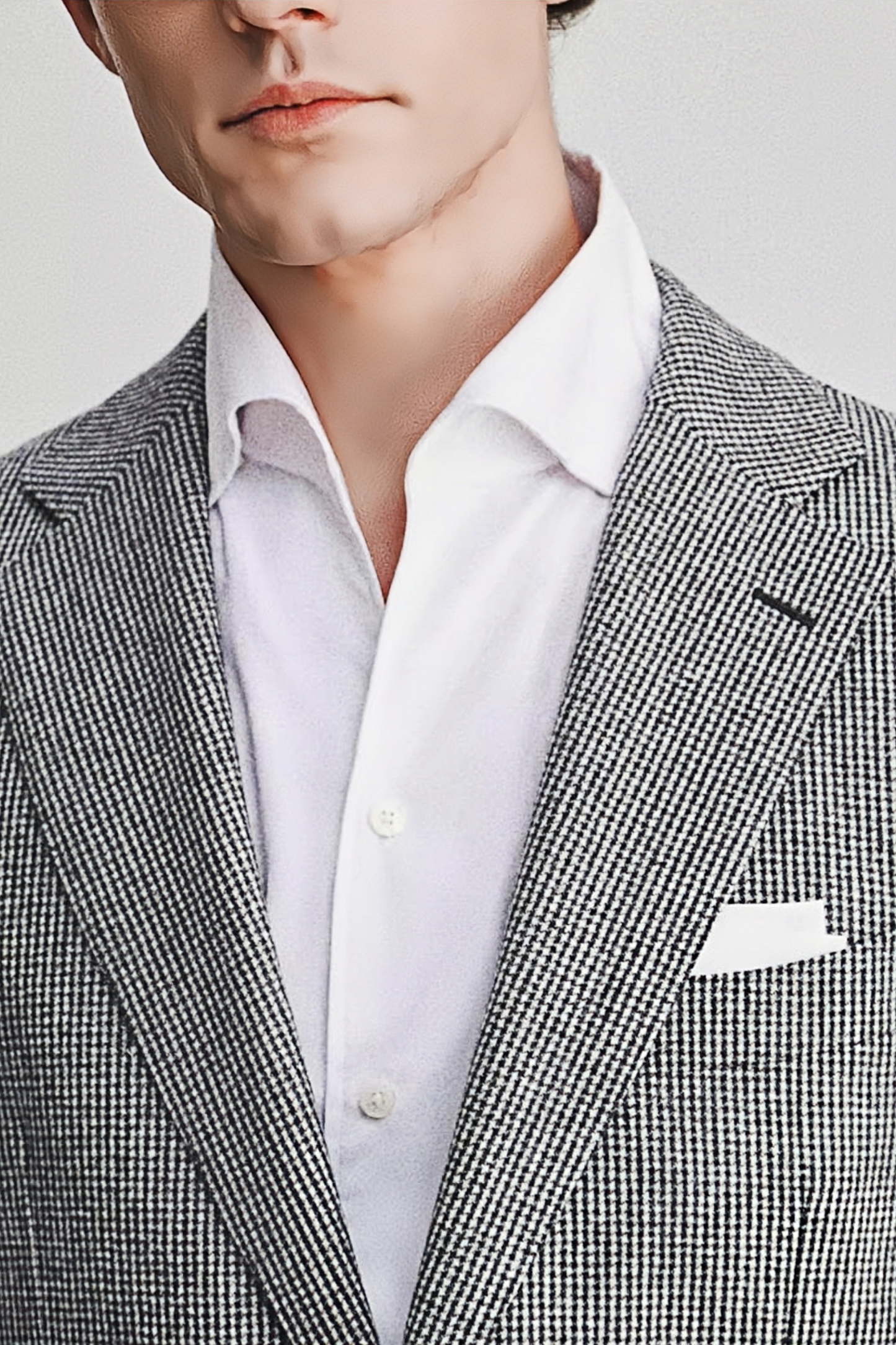 Arlo dark gray houndstooth blazer