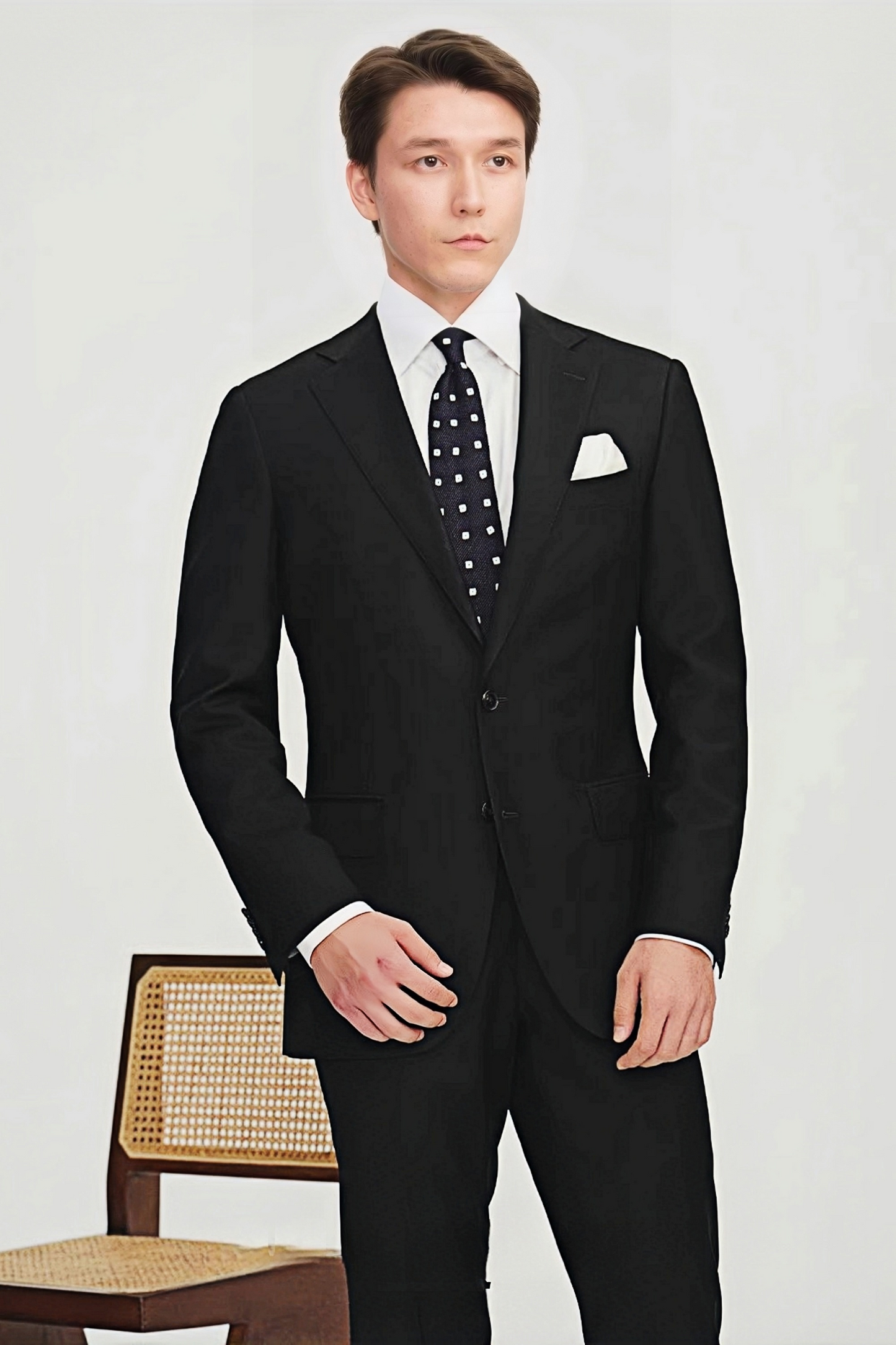 Soren black suit