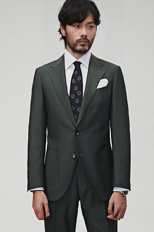 Zane green suit