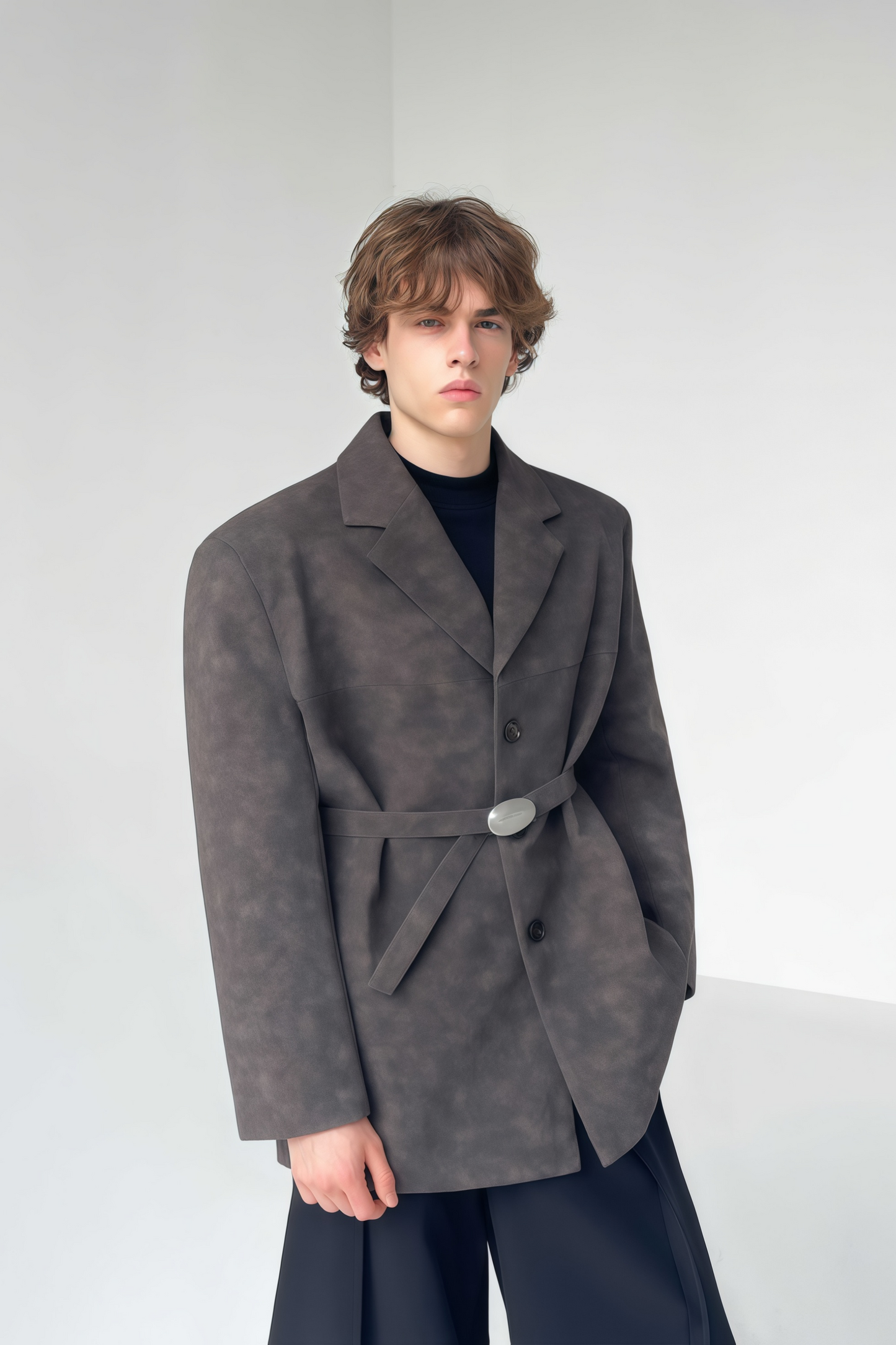 Mathis gray suit jacket