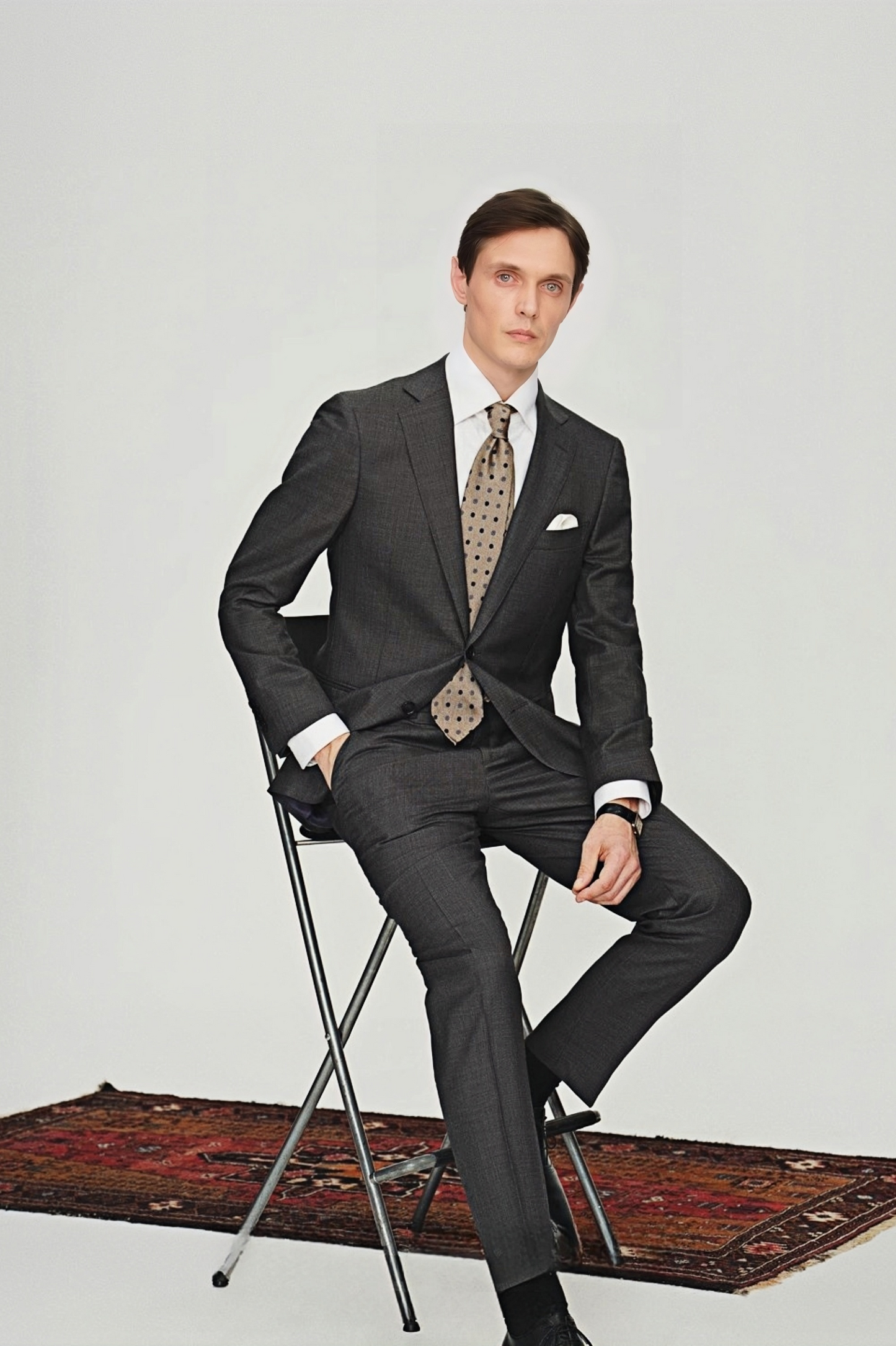 Benedict dark-gray suit