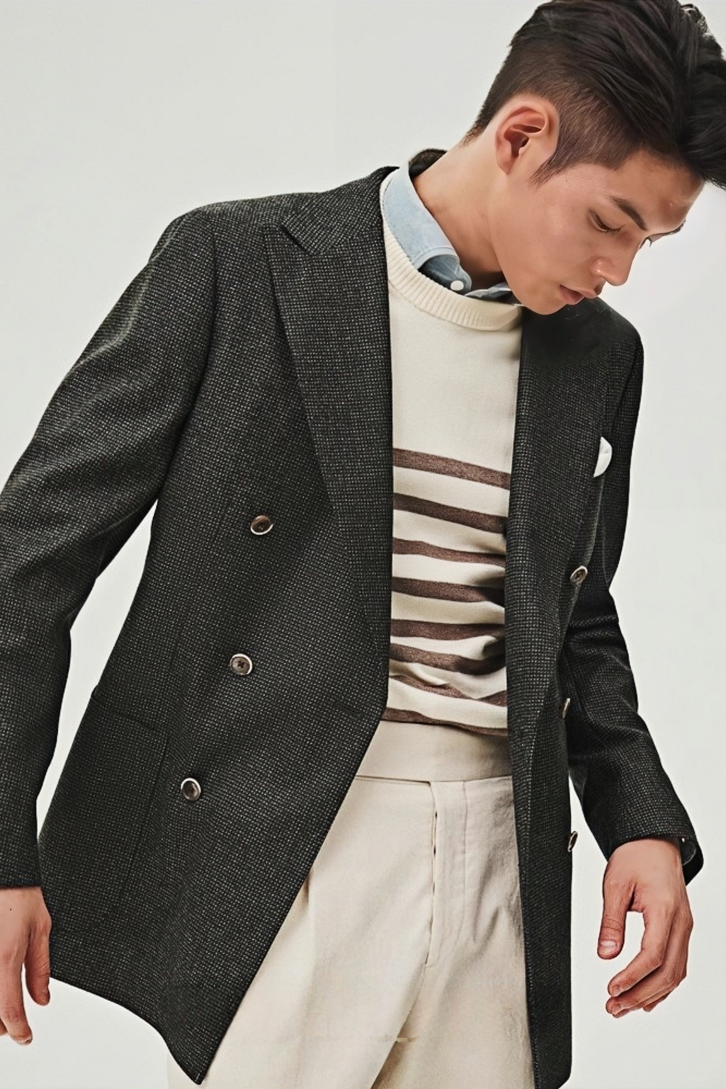 Enzo gray blazer