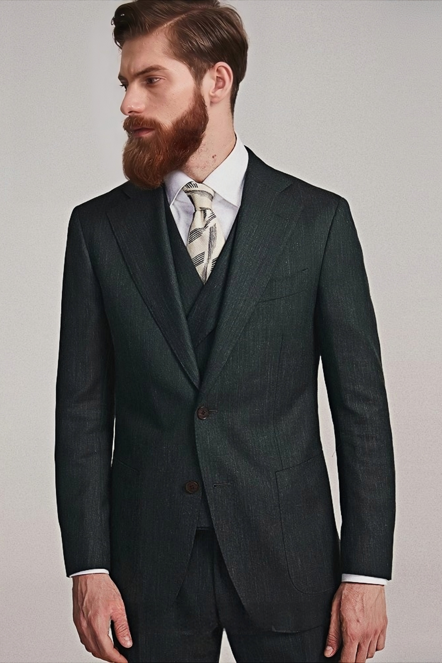 Zane green suit