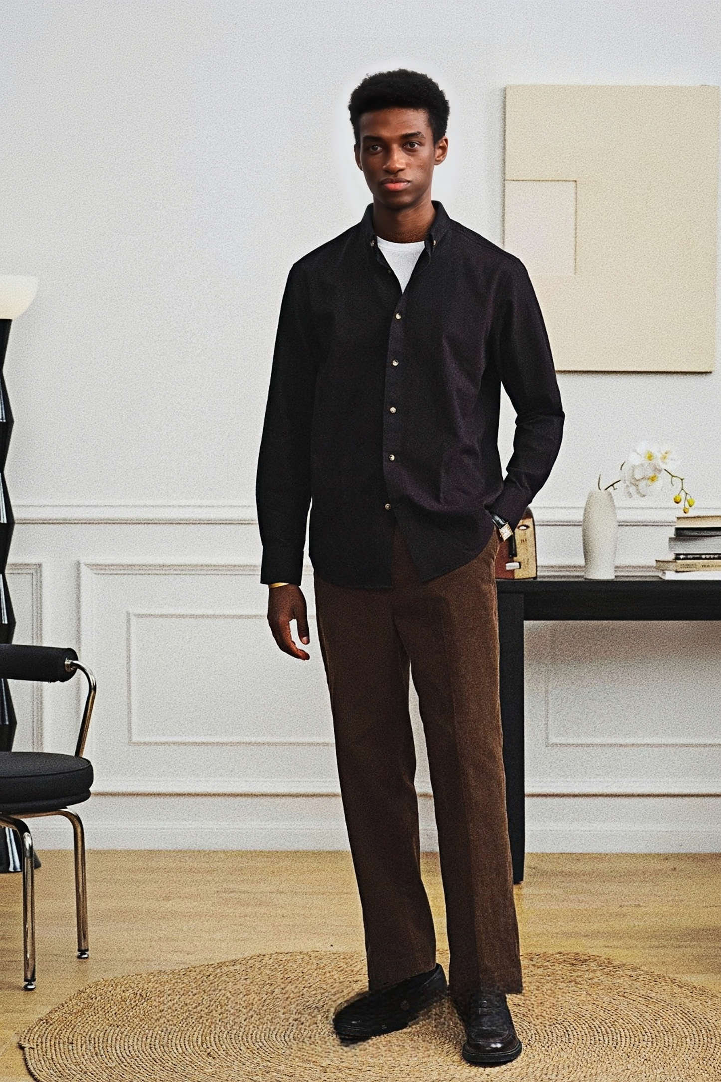Atticus black shirt