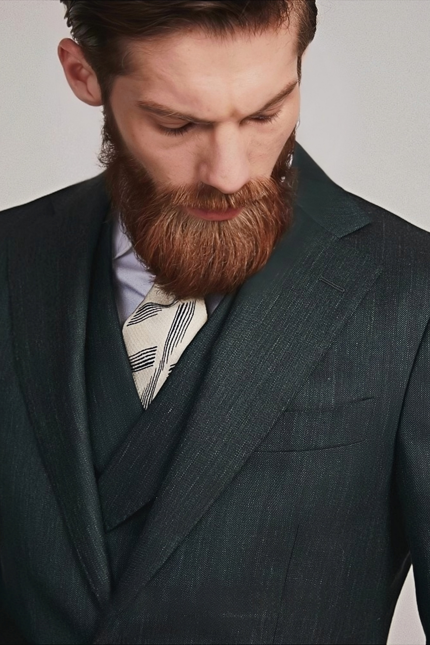 Zane green suit