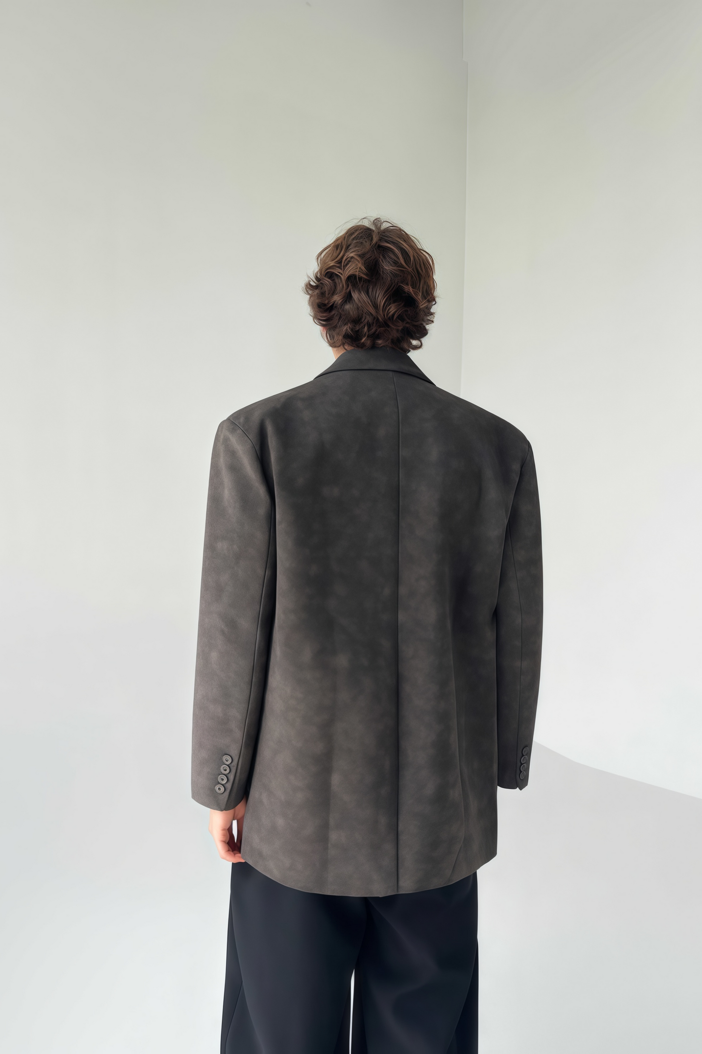 Mathis gray suit jacket