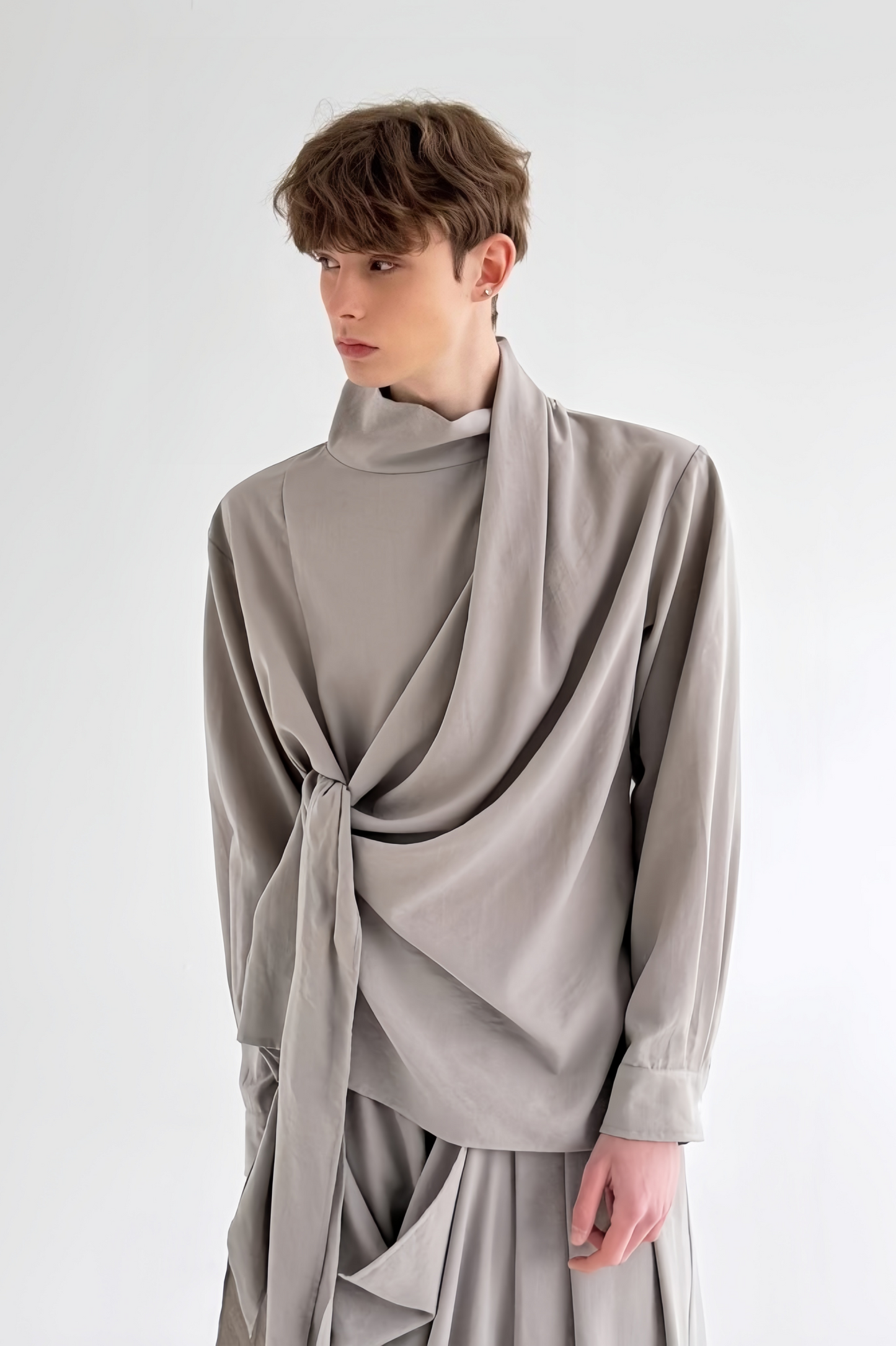 Nolan Gray High-neck Top