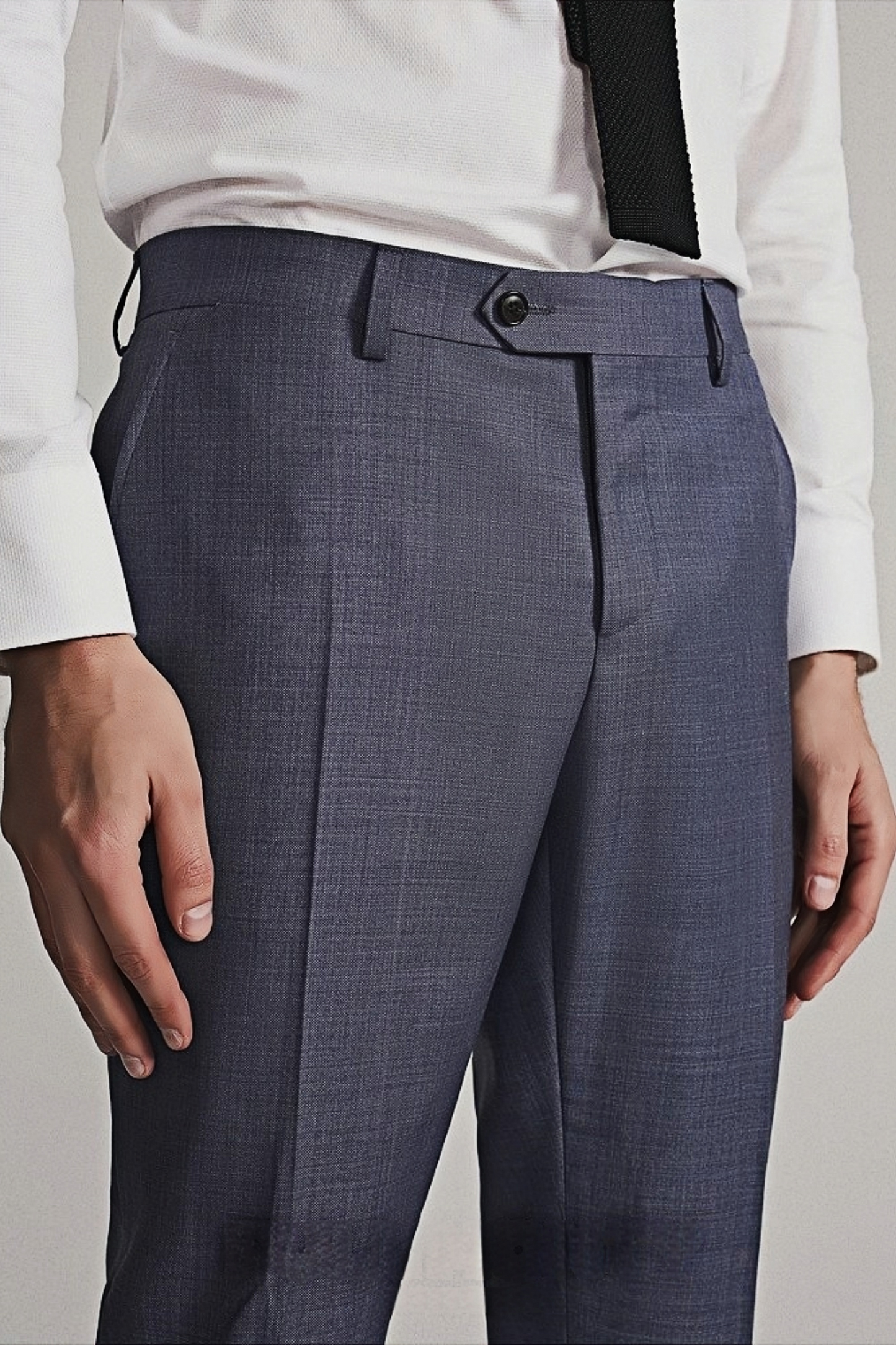 Benedict light-blue trousers
