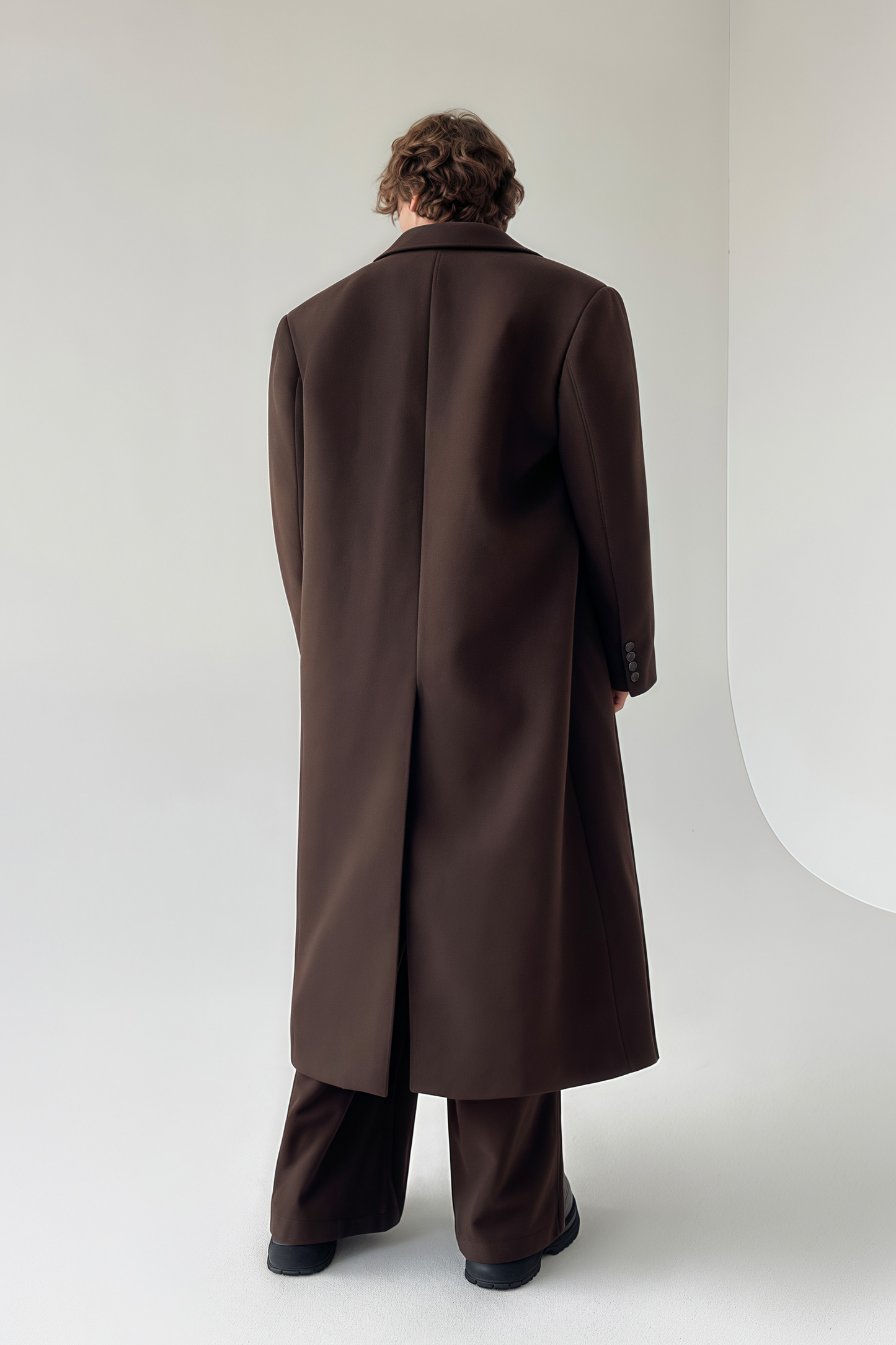 Alexis brown maxi coat