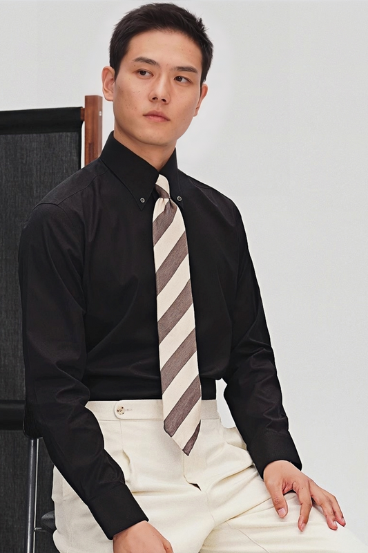 Theodore black shirt