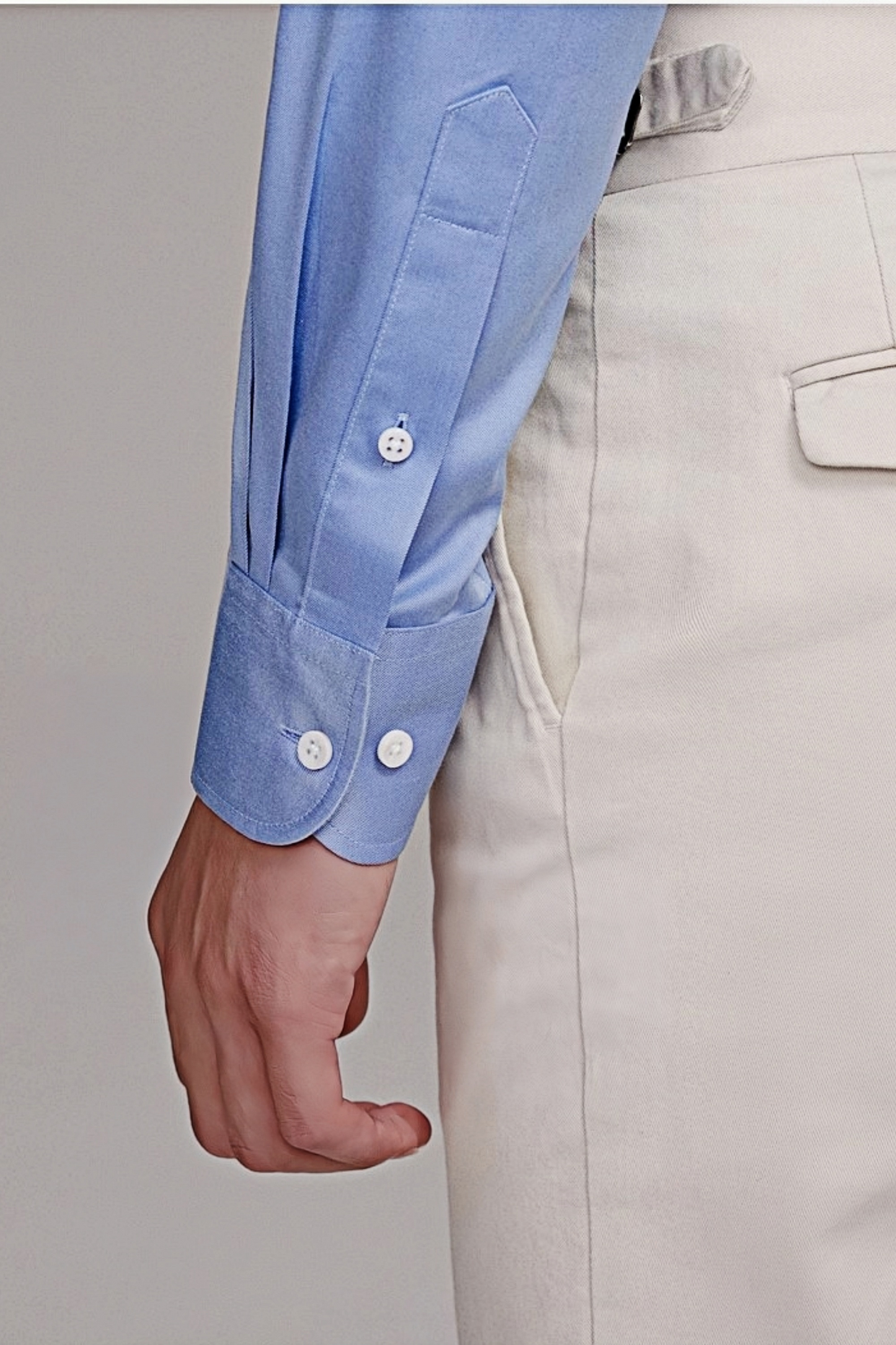 Theodore blue shirt