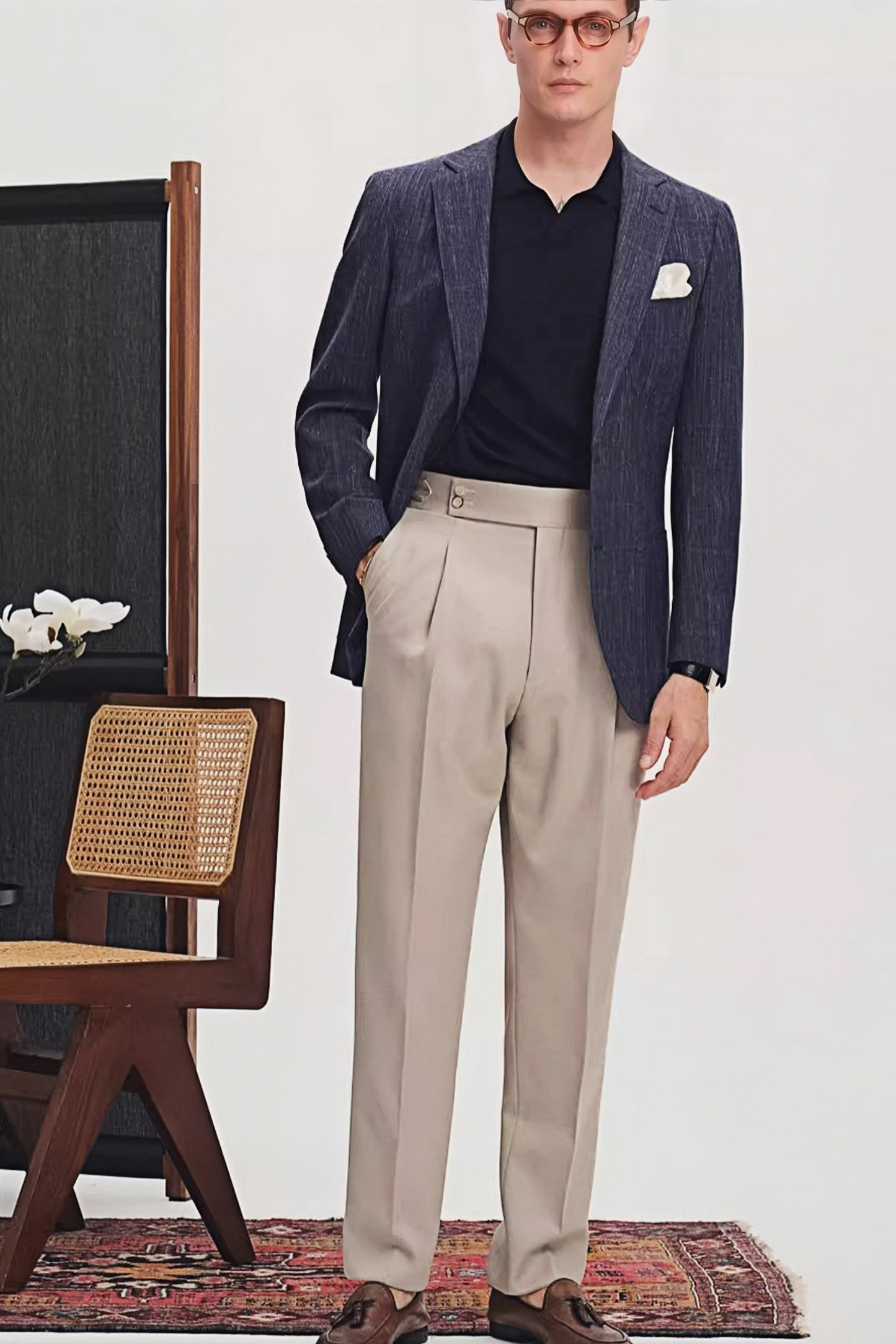 Tristan blue blazer