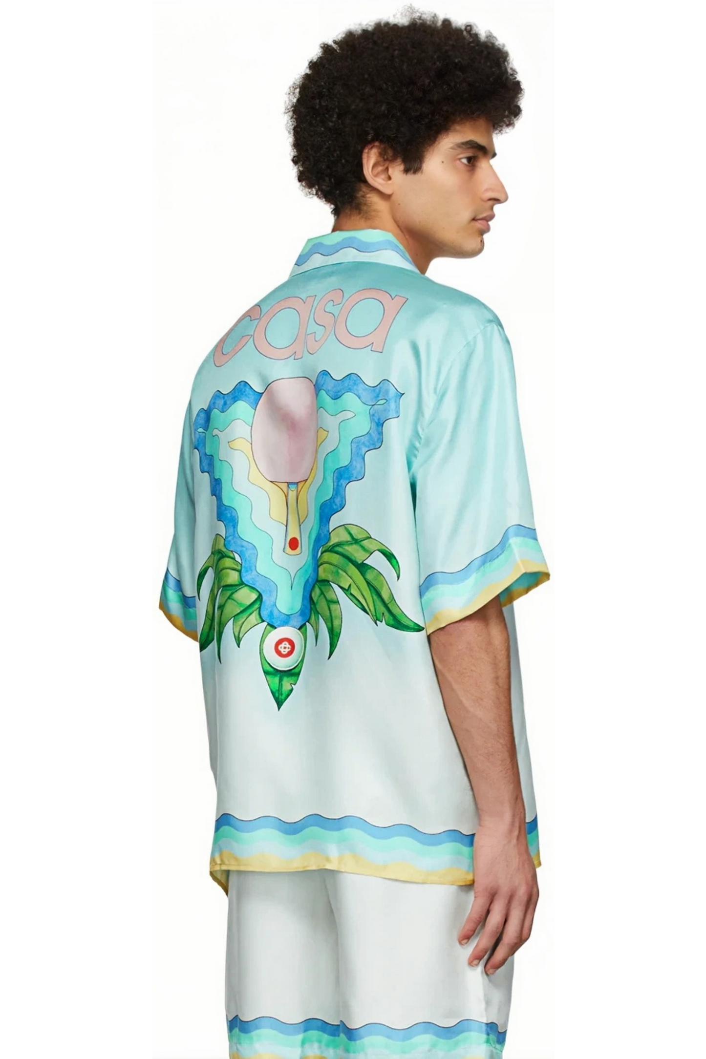 Noé mint green ice cream short-sleeve shirt