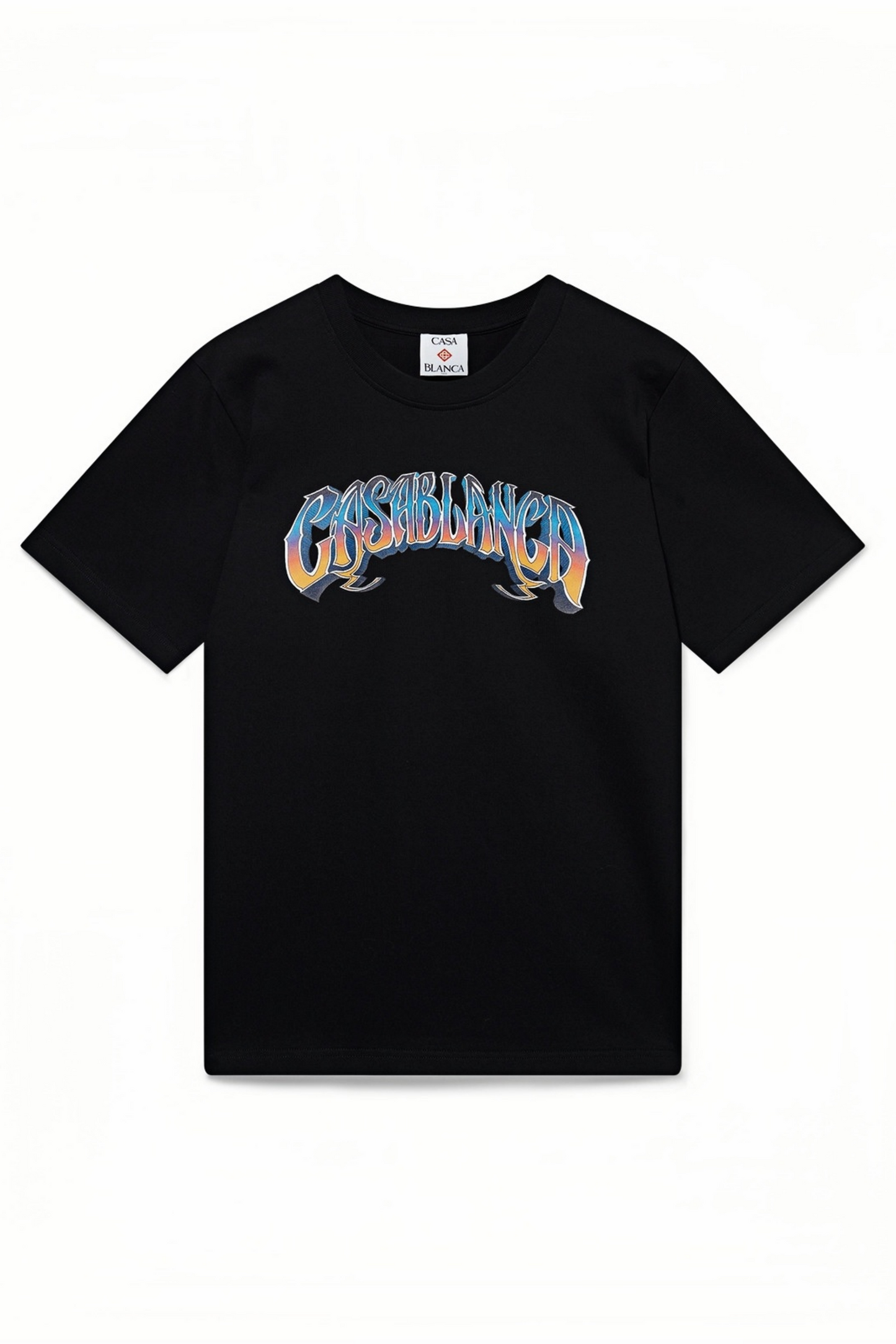 Jack black and colorful graphic t-shirt