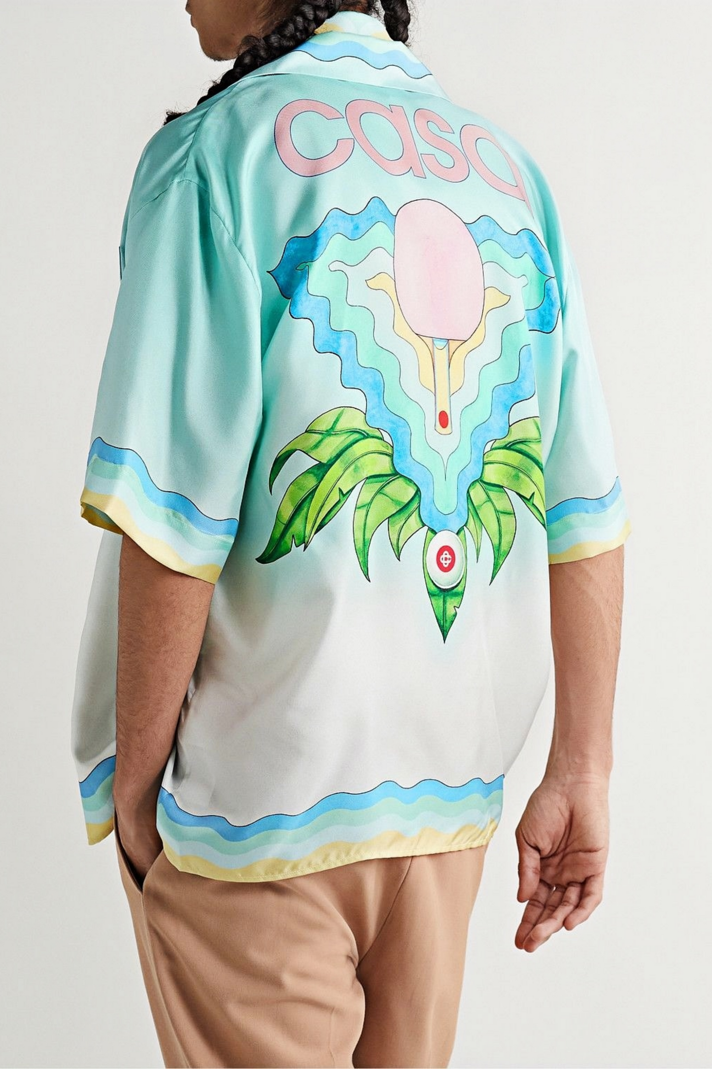 Noé mint green ice cream short-sleeve shirt