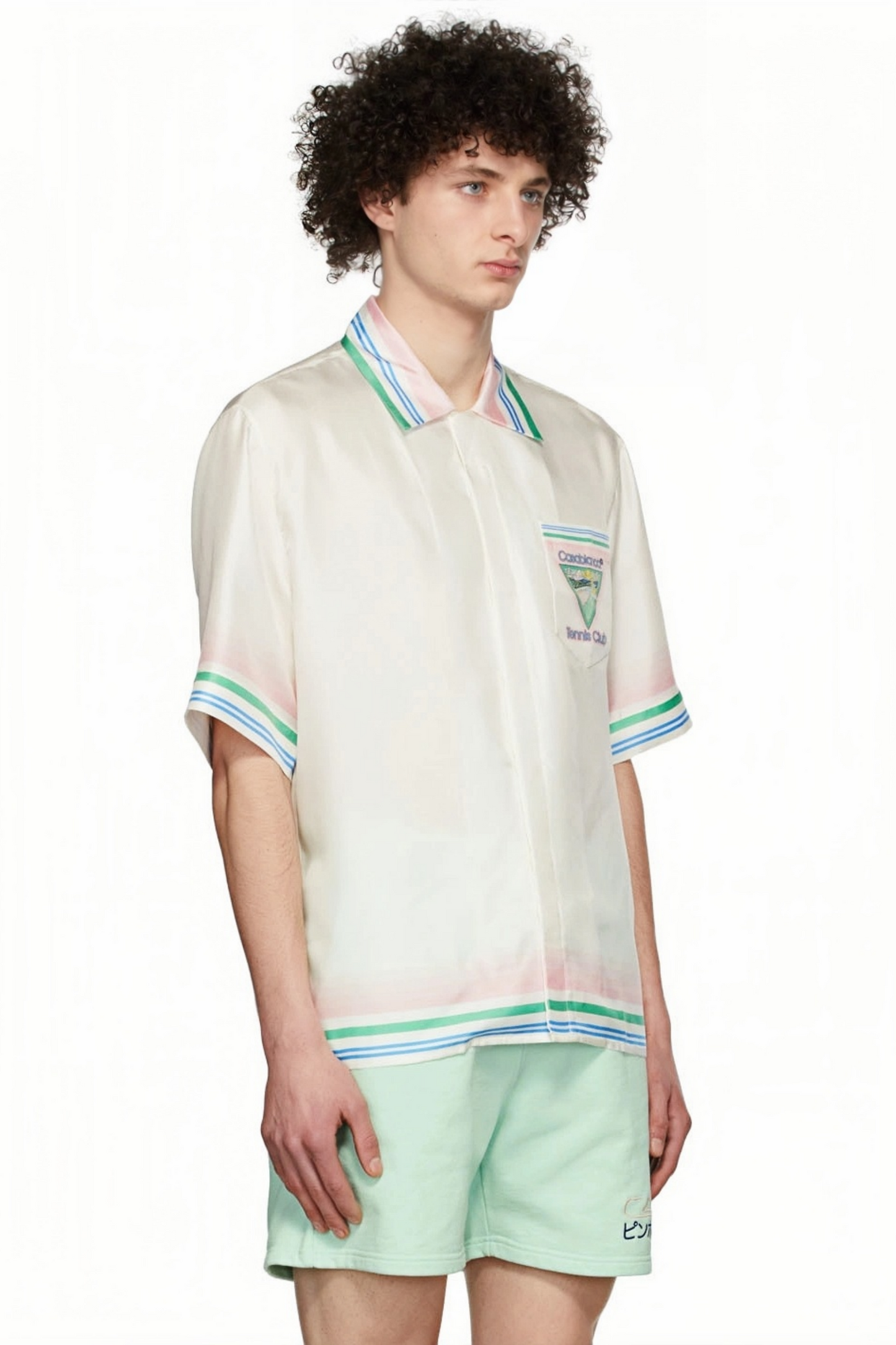 Victor white tennis club short-sleeve shirt