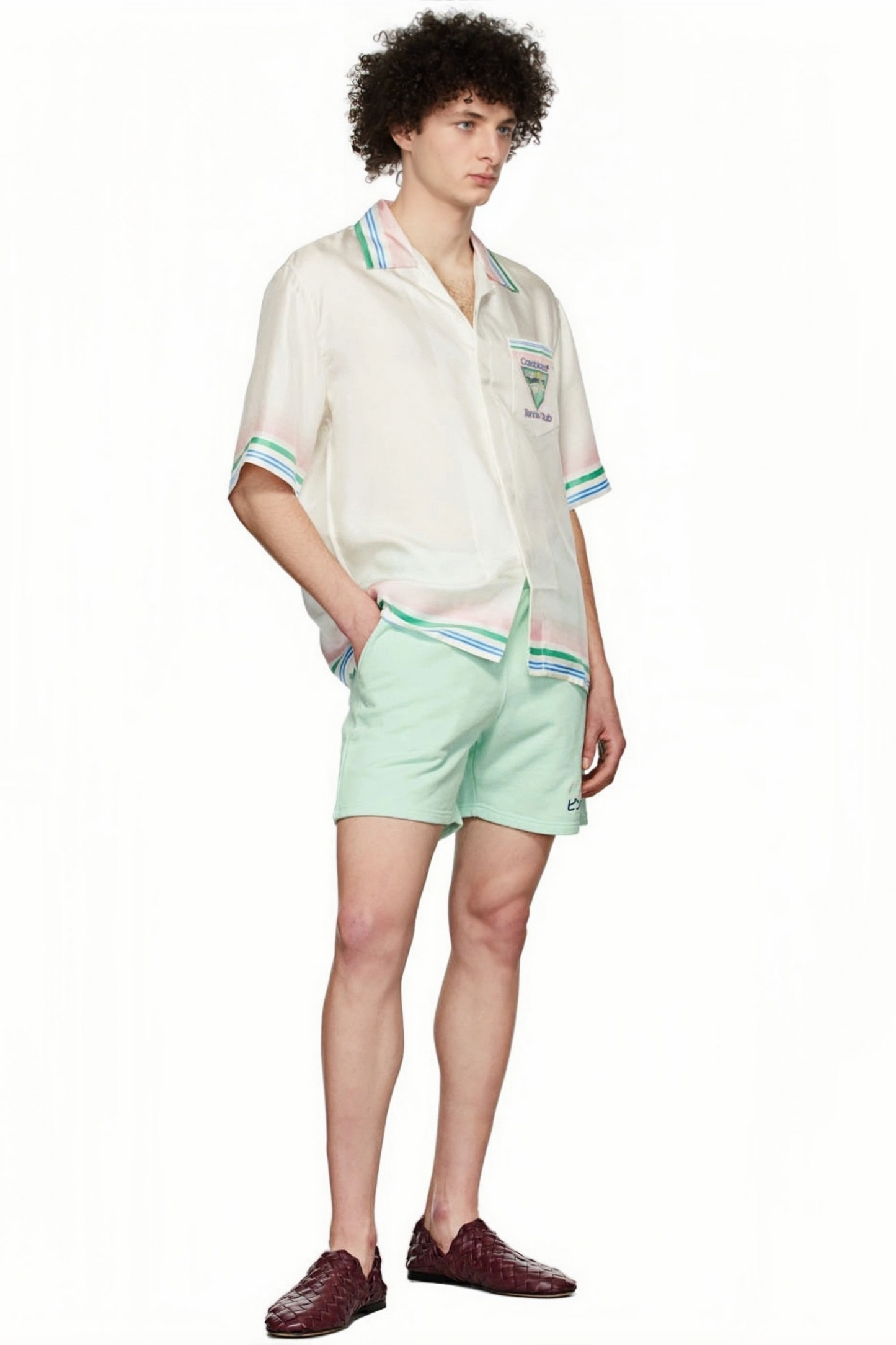 Victor white tennis club short-sleeve shirt